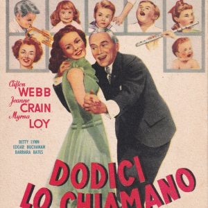 Dodici lo chiamano papà – Piccola locandina formato cartolina