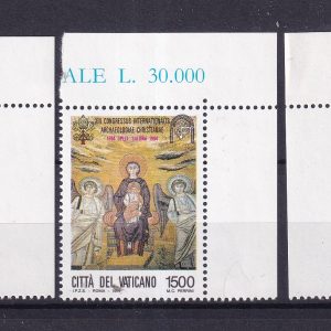 Vaticano 1994 – 13° Congresso Internazionale di Archeologia Cristiana – Serie 03v. nuovi Mnh
