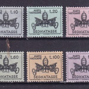 Vaticano 1968 – Angelo Posta aerea serie 02v. nuovi Mnh con bordo foglio