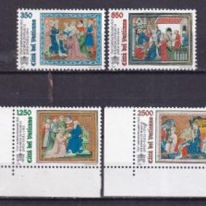 Vaticano 1996 – 700° Anniversario del ritorno di Marco Polo dalla Cina – Serie 04v. nuovi Mnh