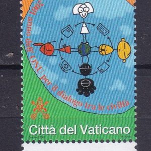Vaticano 2001 – Anno dell’Onu per il dialogo tra le civiltà – Serie 01V. nuovo Mnh