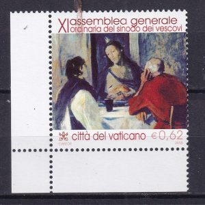 Vaticano 2005 – 11° Assemblea generale ordinaria del Sinodo dei Vescovi serie 01v. nuovo Mnh