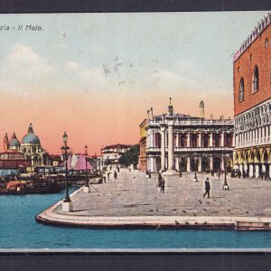 Il Molo Venezia – Cartolina non viaggiata (1934 Stabil. Cesare Capello Milano)