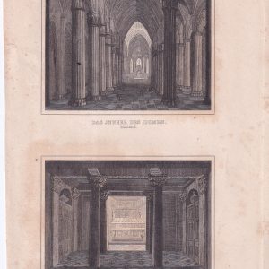 Stampa Das Innere des Domes e Die Borromeische Grapkapelle