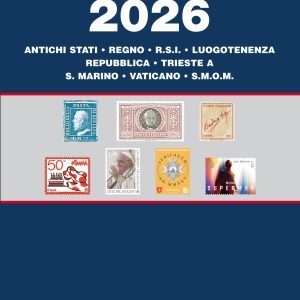 SASSONE 2026 – Catalogo Blu Repubblica italiana francobolli nuovo